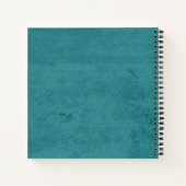 "Reach for the Stars" Sweet Llama Illustration Notizbuch (Rückseite)