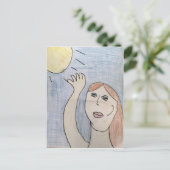 Reach for the Sun postcard Postkarte (Stehend Vorderseite)