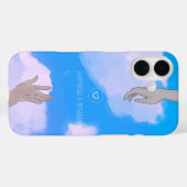 Reach of Hope – Inspirational Hand Design Case (Rückseite (Horizontal))