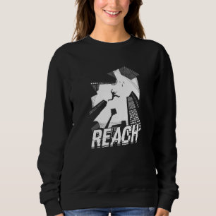 Reach - Parkour Freerunning und Springen über Sweatshirt