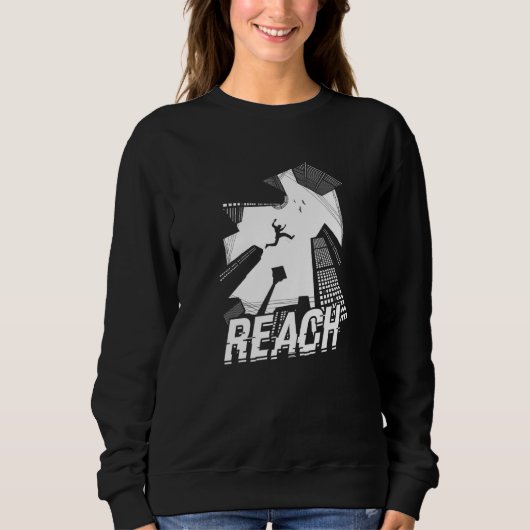 Reach - Parkour Freerunning und Springen über Sweatshirt (Vorderseite)