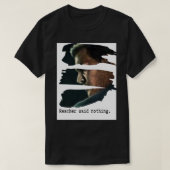 Reacher sagte nichts - geripptes Profil T-Shirt (Design vorne)