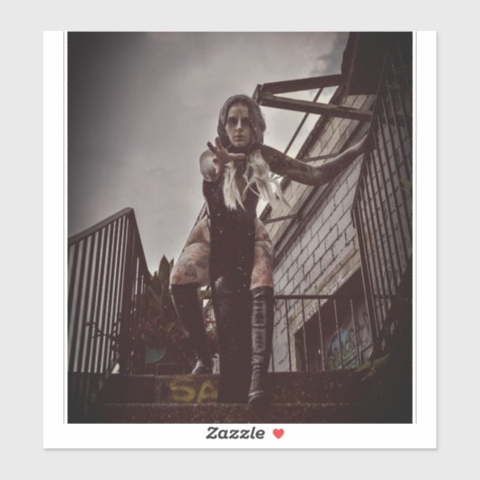 Reaching for your soul sticker (Blatt)