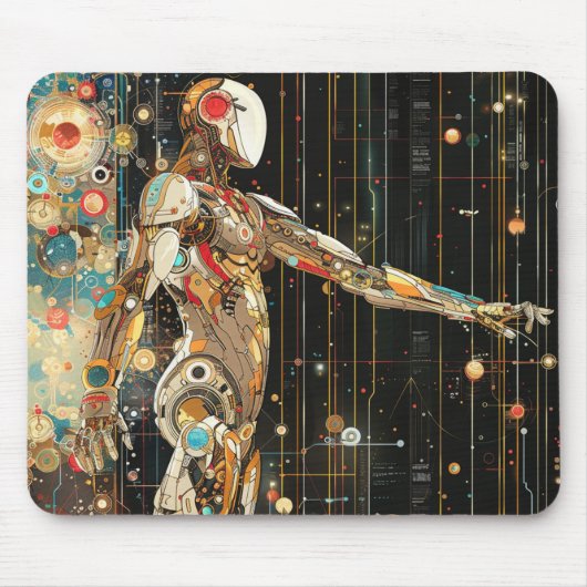 Reaching Through Time Mousepad (Vorne)