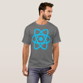 React JavaScript JS Frontend Software Engineer T-Shirt (Vorne ganz)