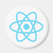 React js Entwickler Original Magnet (Vorne)