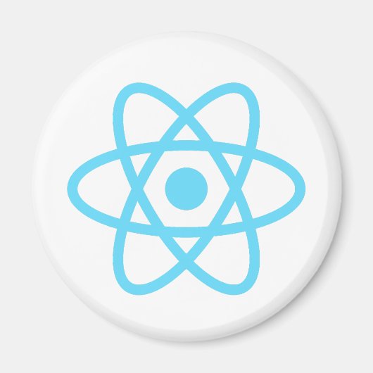 React js Entwickler Original Magnet (Vorne)