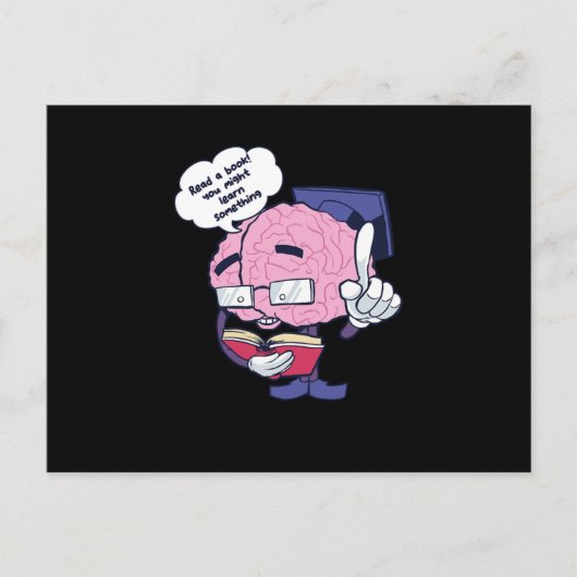 Read A Book Bookworms Readers Nerds Gift Postkarte (Vorderseite)