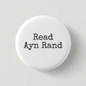 Read Ayn Rand Button (Vorderseite)