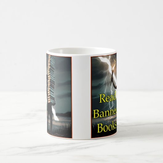 Read Banned Books - Mug Kaffeetasse (Mittel)
