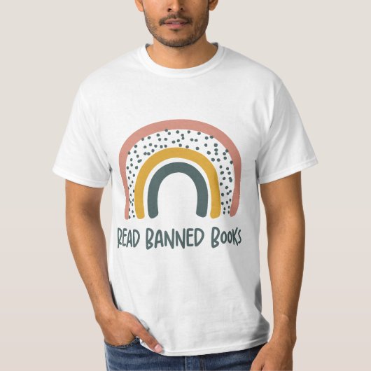 Read Banned Books T-Shirt (Vorderseite)