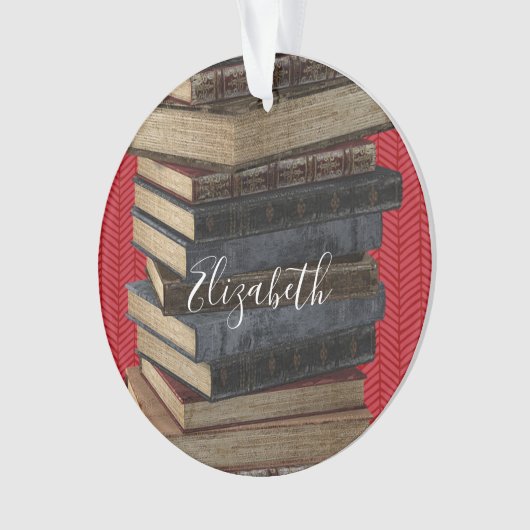 Read Book Club Monogram Ornament (Vorderseite)