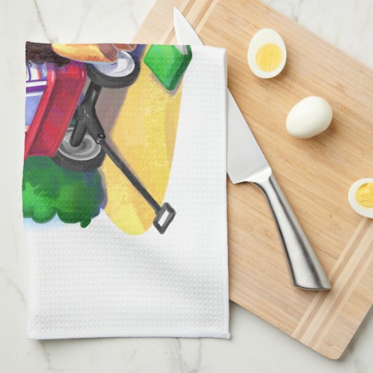 READ Book Wagner Art Geschirrtuch (Viertel Falte)