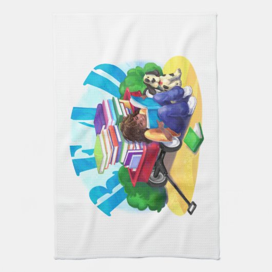 READ Book Wagner Art Geschirrtuch (Vertikal)