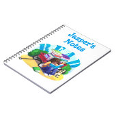 READ Book Wagon Personalisiert Notebook Notizblock (Linke Seite)