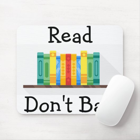 Read Don't Ban Mouse Pad Mousepad (Mit Mouse)
