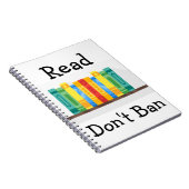 Read Don't Ban Notebook Notizblock (Rechte Seite)