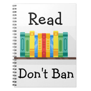 Read Don't Ban Notebook Notizblock