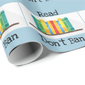 Read Don't Ban Wrapping Paper Geschenkpapier (Rolleneckpunkt)