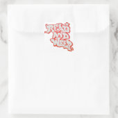 Read 'em and Weep Quadratischer Aufkleber (Tasche)