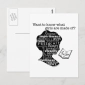 Read Jane Austen Postkarte (Vorne/Hinten)