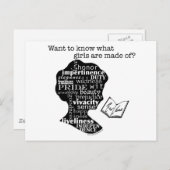 Read Jane Austen Postkarte (Vorne/Hinten)