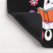 Read More Books Ghost Reading Book Funny Teacher H Mousepad (Ecke)