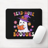 Read More Books Ghost Reading Book Funny Teacher H Mousepad (Mit Mouse)