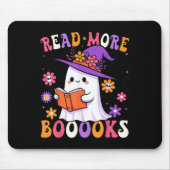 Read More Books Ghost Reading Book Funny Teacher H Mousepad (Vorne)