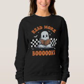 Read More Boooooks Funny Halloween Sweatshirt (Vorderseite)