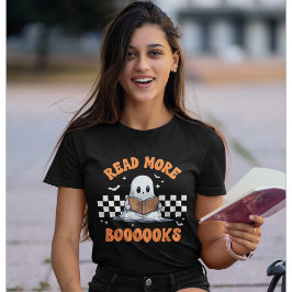 Read More Boooooks Funny Halloween  T-Shirt