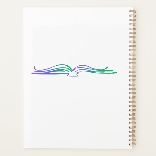 Read More in Green and Blue Planer (Rückseite)