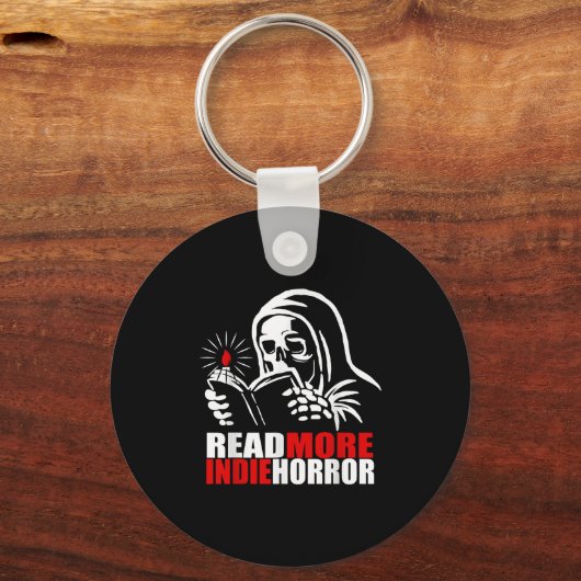 Read More Indie Horror Apparel  Schlüsselanhänger (Vorderseite)