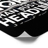 Read More Than Just The Headline Funny Quote Sloga Poster (Ecke)