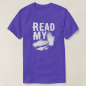 read my T-Shirt (Design vorne)