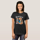 Read-o-saurus Dinosaur Reading Dinosaurier Buch Lo T-Shirt (Vorne ganz)