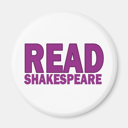 Read Shakespeare Magnet (Vorne)
