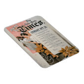 "Read The New York Times" (Farbe litho) Magnet (Rechte Seite)