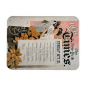 "Read The New York Times" (Farbe litho) Magnet (Horizontal)