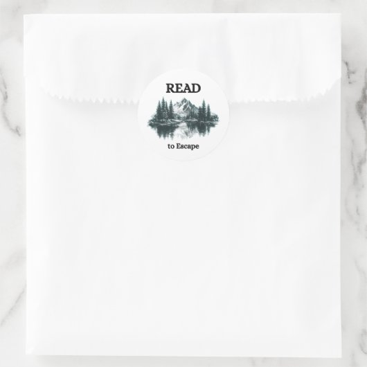 Read to Escape Sticker (Tasche)