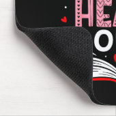 Read Your Heart Out Valentine Reading Book Girl Ki Mousepad (Ecke)