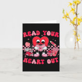 Read Your Heart Out Valentines Day Teachers Book L Karte (Gelbe Blume)