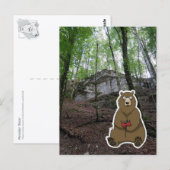 Reader Bär (Farbe) Postkarte (Vorne/Hinten)