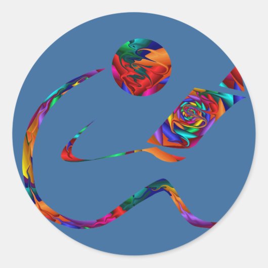 Reader Fantasy Sticker (Vorderseite)