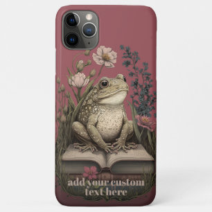 Reader Frosch auf Book Wildblume - kundenspezifisc Case-Mate iPhone Hülle