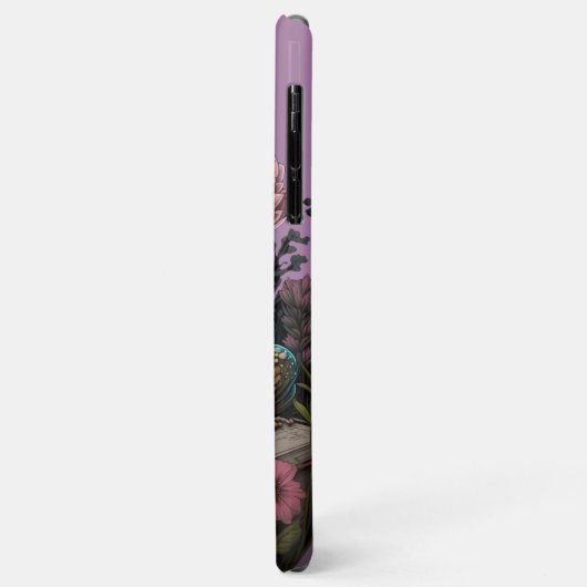 Reader Frosch auf Book Wildblume - kundenspezifisc Case-Mate iPhone Hülle (Hinten/Links)