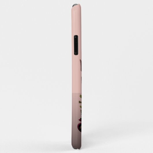 Reader Frosch auf Book Wildblume - kundenspezifisc Case-Mate iPhone Hülle (Hinten/Rechts)