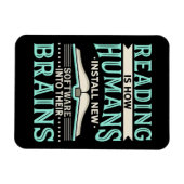 Reader-Geschenk Lesen des neuen Gehirns Magnet (Horizontal)