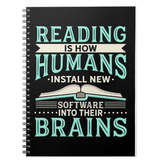 Reader-Geschenk Lesen des neuen Gehirns Notizblock (Vorderseite)