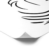 Reader Girl Poster (Ecke)